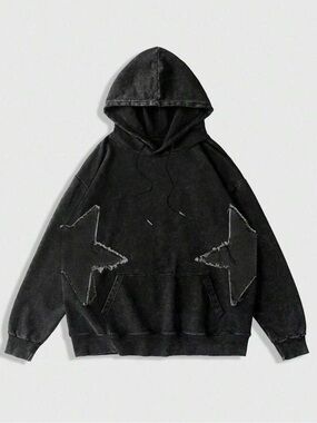 🖤 PLUS Black Star Hoodie 🖤